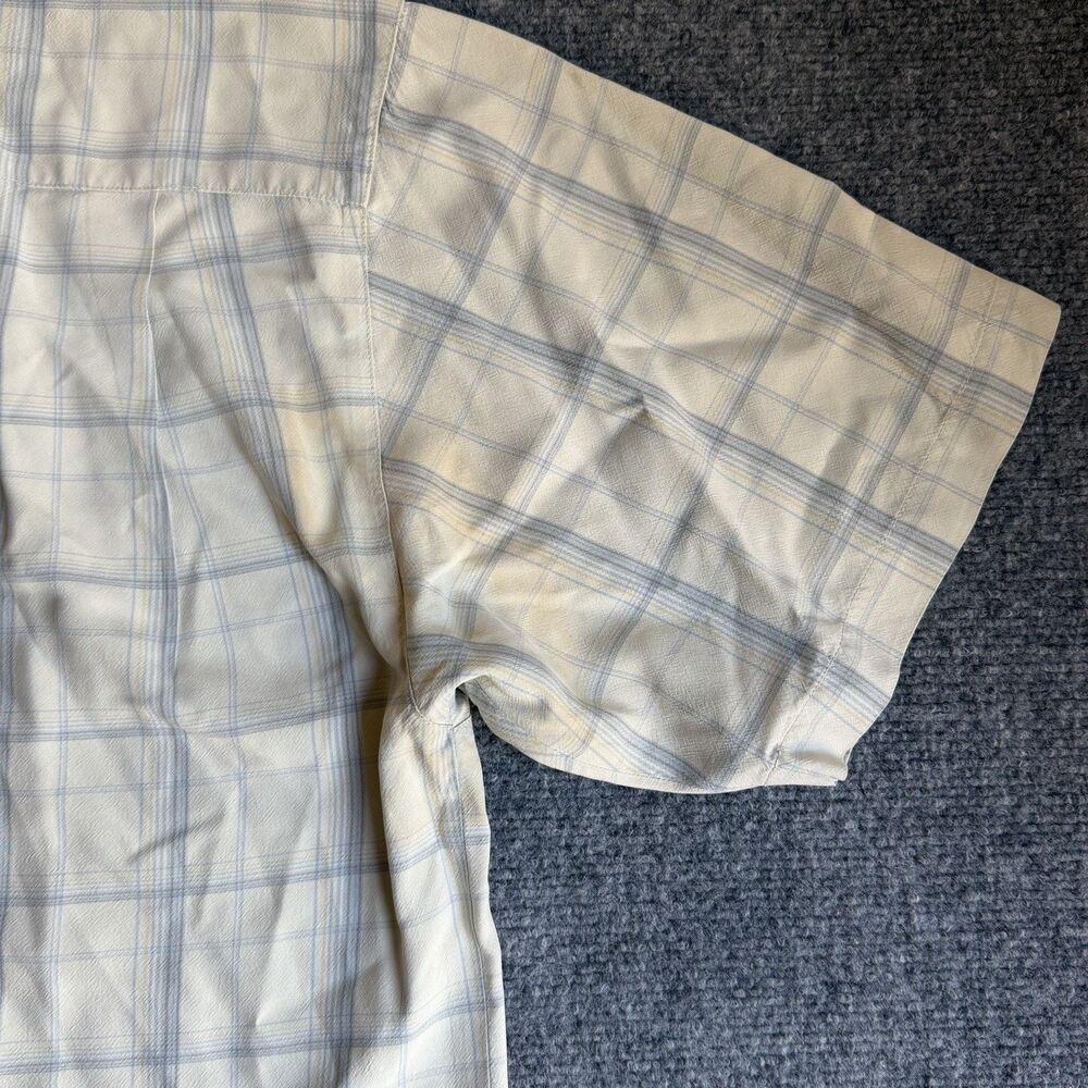 Tommy Bahama Men’s Size M 100% Silk Camp Shirts Lot of 3 Hawaiian Floral Plaid - Picture 11 of 16